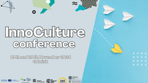 Decorative image advertising the InnoCulture Conference